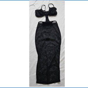 Bikini/Beach Dress, j.our, S, Black